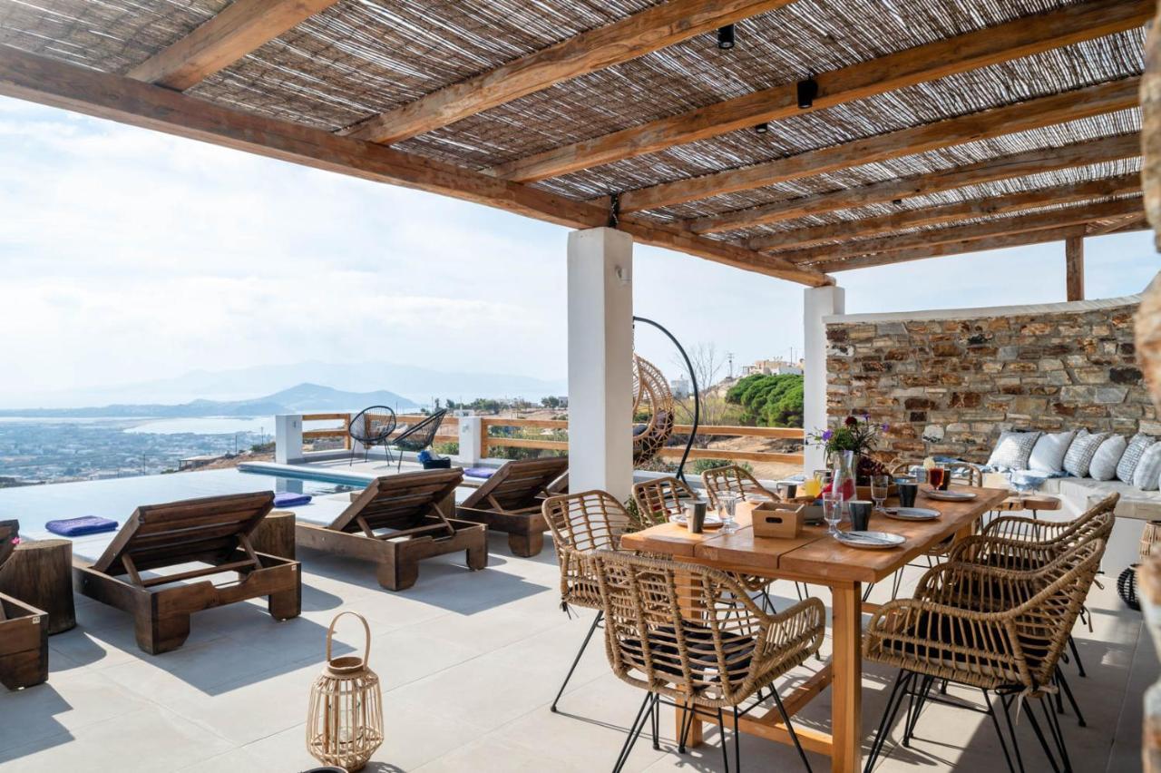 Naxos Skyline Deluxe Villas Agkidia Luaran gambar
