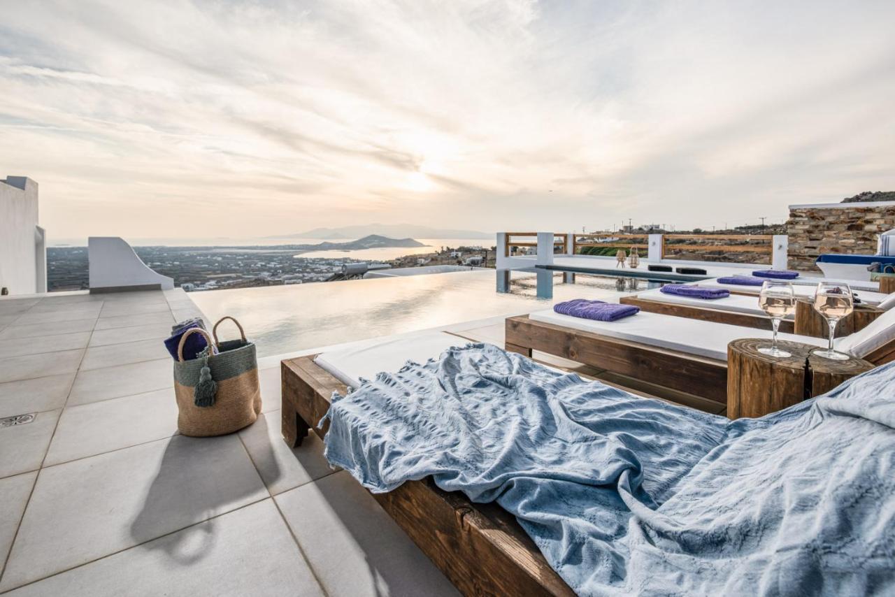 Naxos Skyline Deluxe Villas Agkidia Luaran gambar