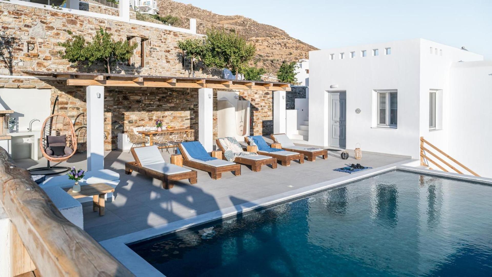 Naxos Skyline Deluxe Villas Agkidia Luaran gambar